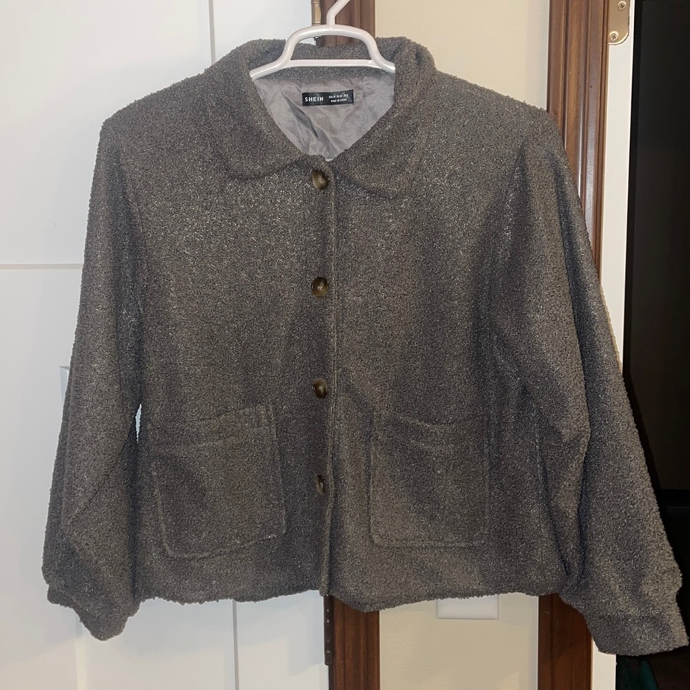 SHEIN Fleece Jacket